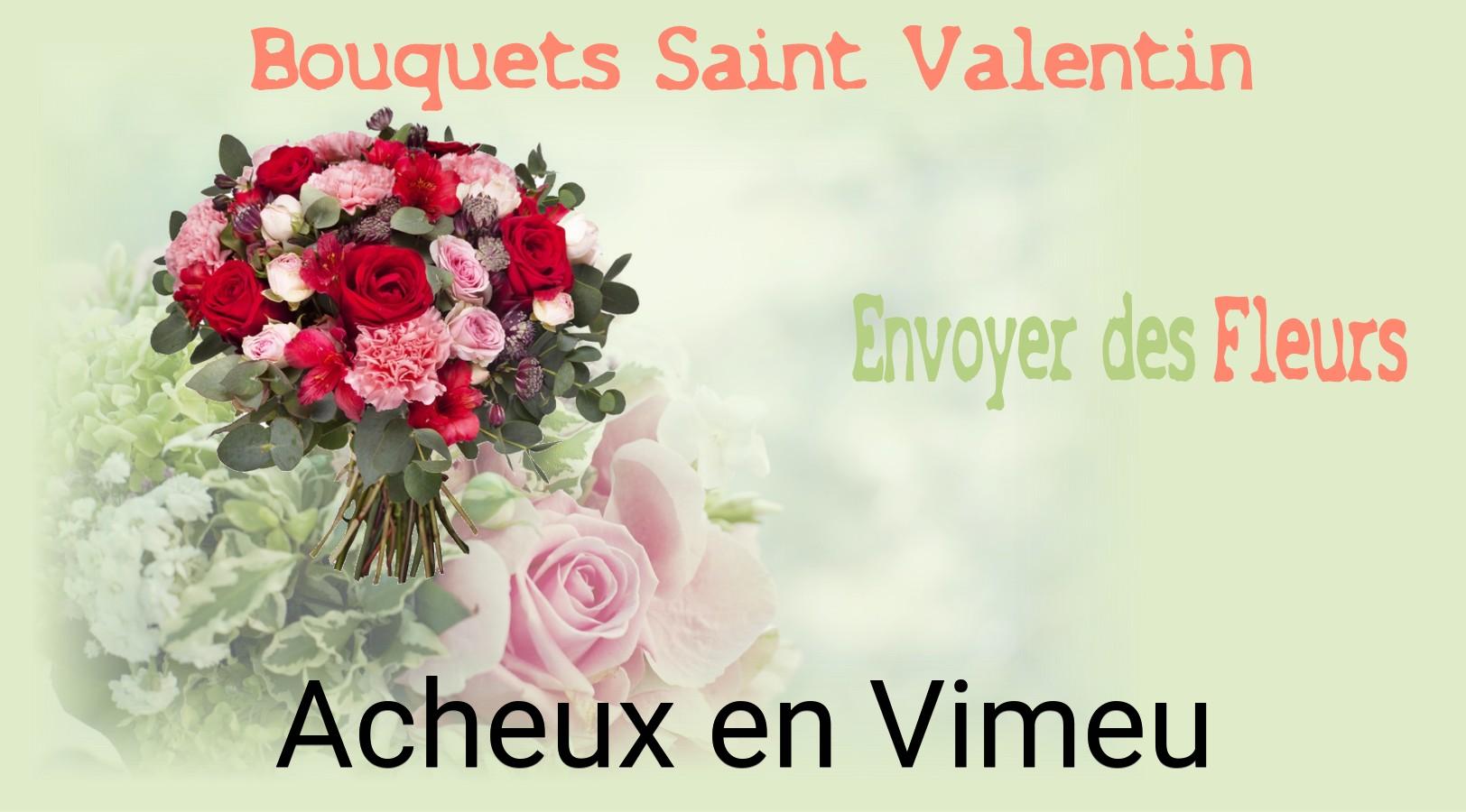 Roses de Saint-Valentin livrées à Acheux-en-Vimeu